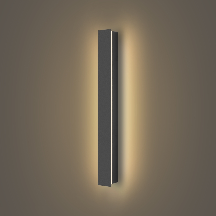 Brilagi - LED външно стенно осветително тяло LINEAR LED/12W/230V 3000K IP65 50 см антрацит CRI 90