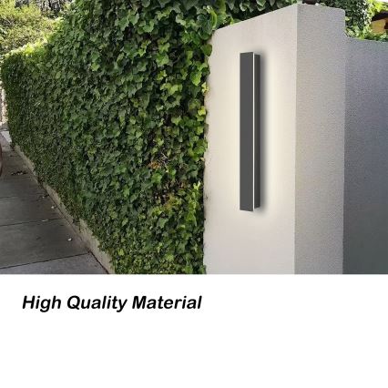 Brilagi - LED Външен стенен осветител LINEAR LED/12W/230V 4000K IP65 50 см антрацит