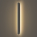 Brilagi - LED външно стенно осветително тяло LINEAR LED/22W/230V 3000K IP65 100 см черно