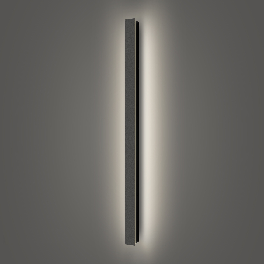 Brilagi - LED външно стенно осветително тяло LINEAR LED/22W/230V 4000K IP65 100 cm черно CRI 90