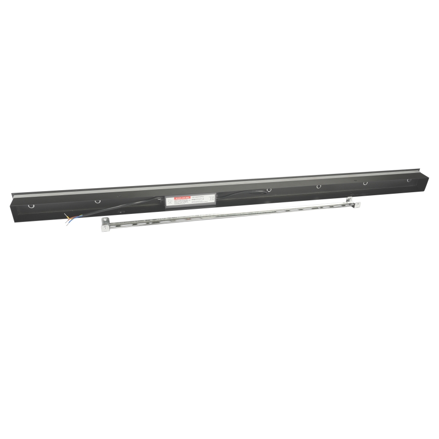 Brilagi - Външен стенен LED осветител LINEAR 22W/230V 4000K IP65 100 cm антрацит