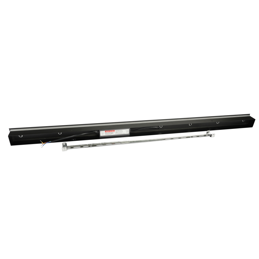 Brilagi - LED външно стенно осветително тяло LINEAR LED/32W/230V 3000K IP65 140 cm черно