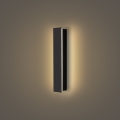 Brilagi - LED външно стенно осветително тяло LINEAR LED/8W/230V 3000K IP65 30 cm черно