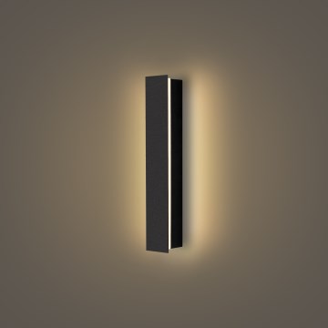 Brilagi - LED външно стенно осветително тяло LINEAR LED/8W/230V 3000K IP65 30 cm черно