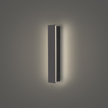Brilagi - LED външно стенно осветително тяло LINEAR LED/8W/230V 4000K IP65 30 cm антрацит CRI 90