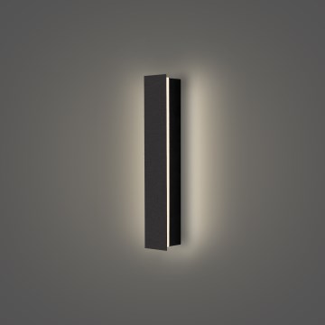 Brilagi - LED външно стеннo осветително тяло LINEAR LED/8W/230V 4000K IP65 30 см черно CRI 90