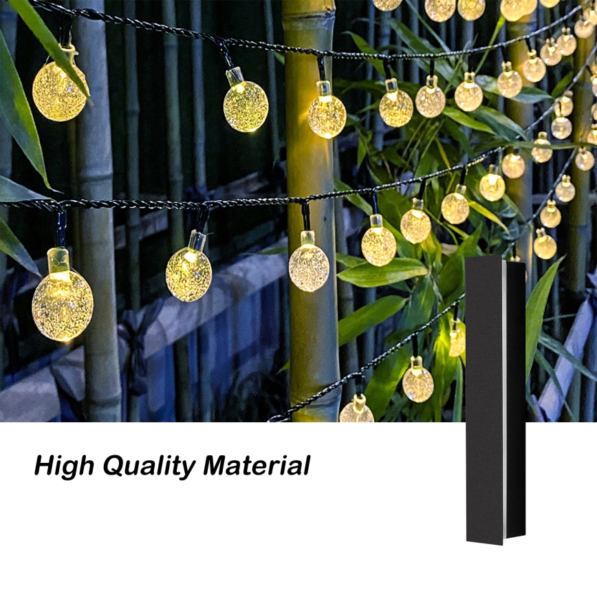 Brilagi - LED външно стеннo осветително тяло LINEAR LED/8W/230V 4000K IP65 30 см черно CRI 90