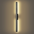 Brilagi - LED външно стенно осветително тяло LINEO LED/24W/230V 3000K IP65 100 cm черно