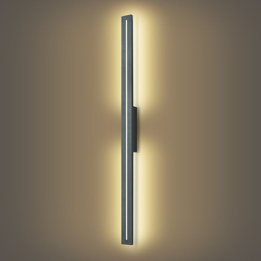 Brilagi - LED външно стенно осветително тяло LINEO LED/24W/230V 3000K IP65 100 см антрацит