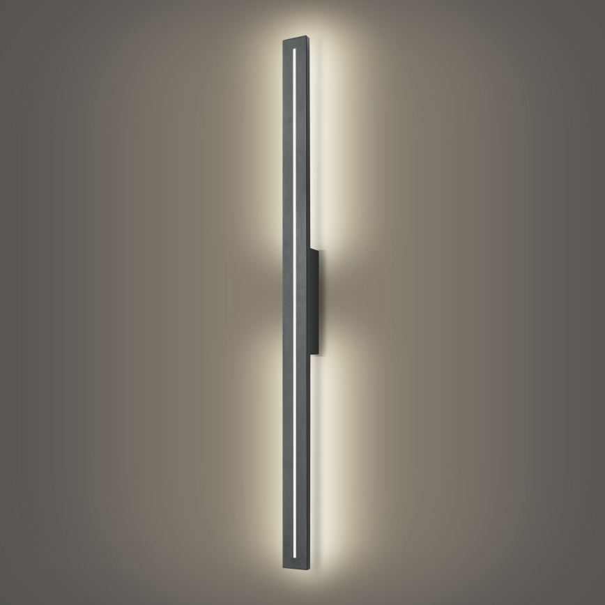 Brilagi - LED външно стенно осветително тяло LINEO LED/24W/230V 4000K IP65 100 см антрацит