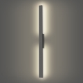 Brilagi - LED външно стенно осветително тяло LUNA LED/24W/230V 4000K IP65 100 cm антрацит