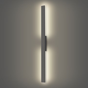 Brilagi - LED външно стенно осветително тяло LUNA LED/24W/230V 4000K IP65 100 cm антрацит