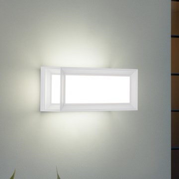 Brilagi - LED Външно стенно осветително тяло PARKER LED/12W/230V бяло IP44