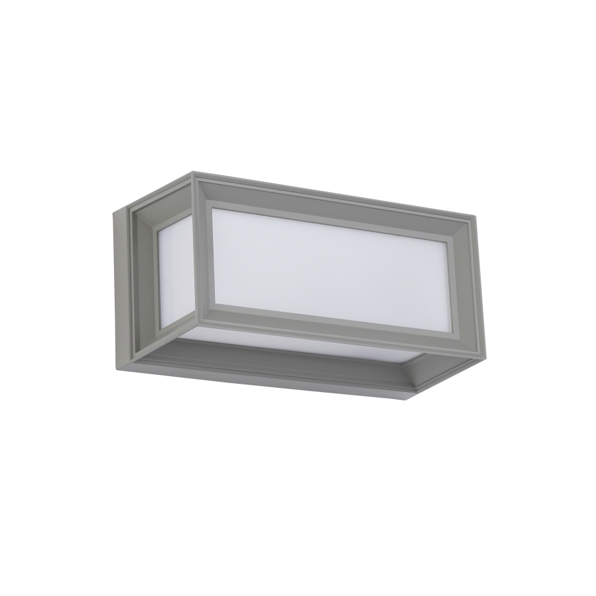 Brilagi - LED външно стенно осветително тяло PARKER LED/12W/230V сиво IP44