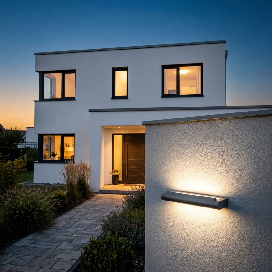 BRILAGI - LED Външно стенно осветително тяло за фасада SALERNO LED/12W/230V 35,5 cm антрацит IP65