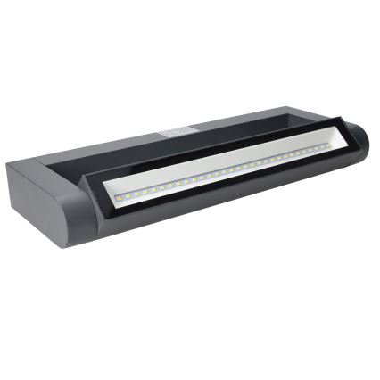 BRILAGI - LED Външно стенно осветително тяло за фасада SALERNO LED/12W/230V 35,5 cm антрацит IP65