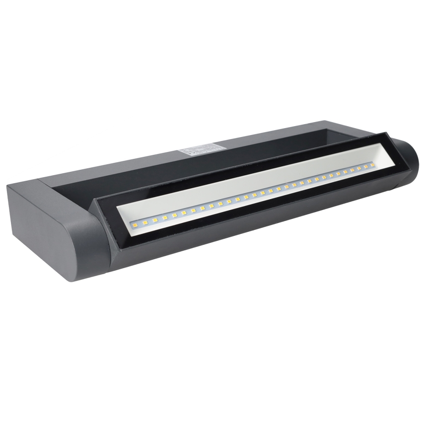 BRILAGI - LED Външно стенно осветително тяло за фасада SALERNO LED/12W/230V 35,5 cm антрацит IP65