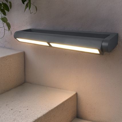 Brilagi - LED външно стенно осветително тяло SALERNO LED/24W/230V 66 см антрацит IP65