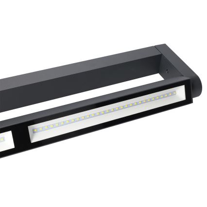 Brilagi - LED външно стенно осветително тяло SALERNO LED/24W/230V 66 см антрацит IP65