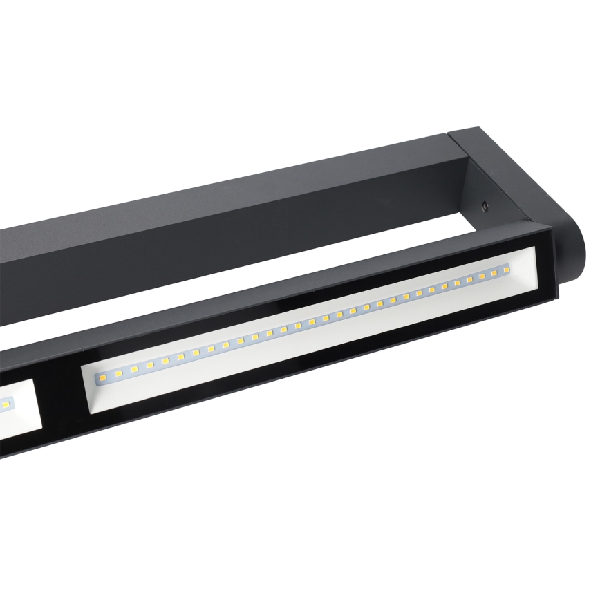 Brilagi - LED външно стенно осветително тяло SALERNO LED/24W/230V 66 см антрацит IP65