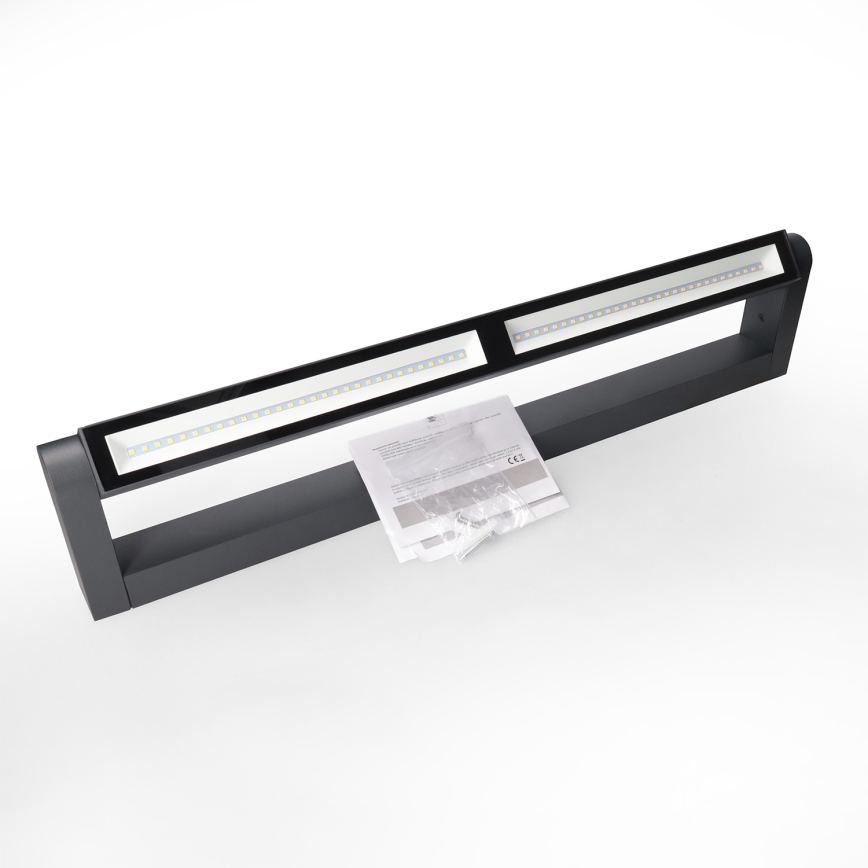 Brilagi - LED външно стенно осветително тяло SALERNO LED/24W/230V 66 см антрацит IP65