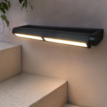 Brilagi - LED външно стенно осветително тяло SALERNO LED/24W/230V 66 см черно IP65
