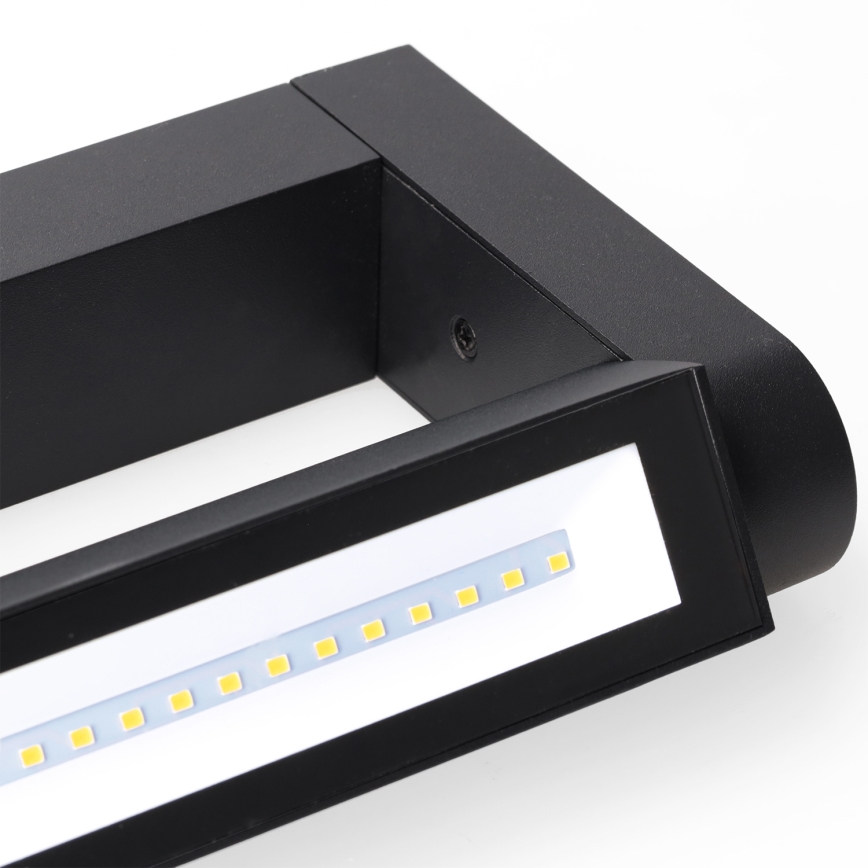 Brilagi - LED външно стенно осветително тяло SALERNO LED/24W/230V 66 см черно IP65