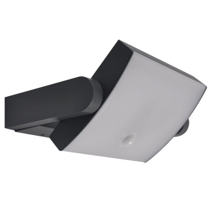 Brilagi - LED външен стенен осветител със сензор ANKLE LED/18W/230V 4000K IP65 антрацит