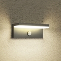 Brilagi - LED външно стенно осветително тяло със сензор TESSI LED/10W/230V антрацит IP54
