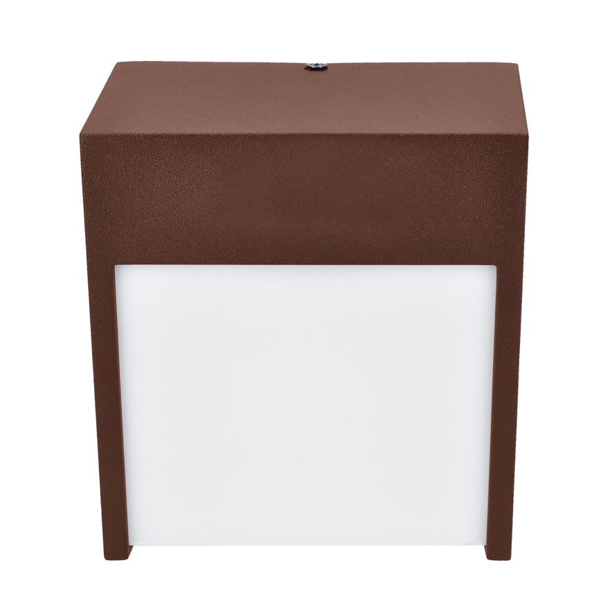 Brilagi - LED външно стенно осветително тяло TERNI LED/12W/230V кафяво IP44