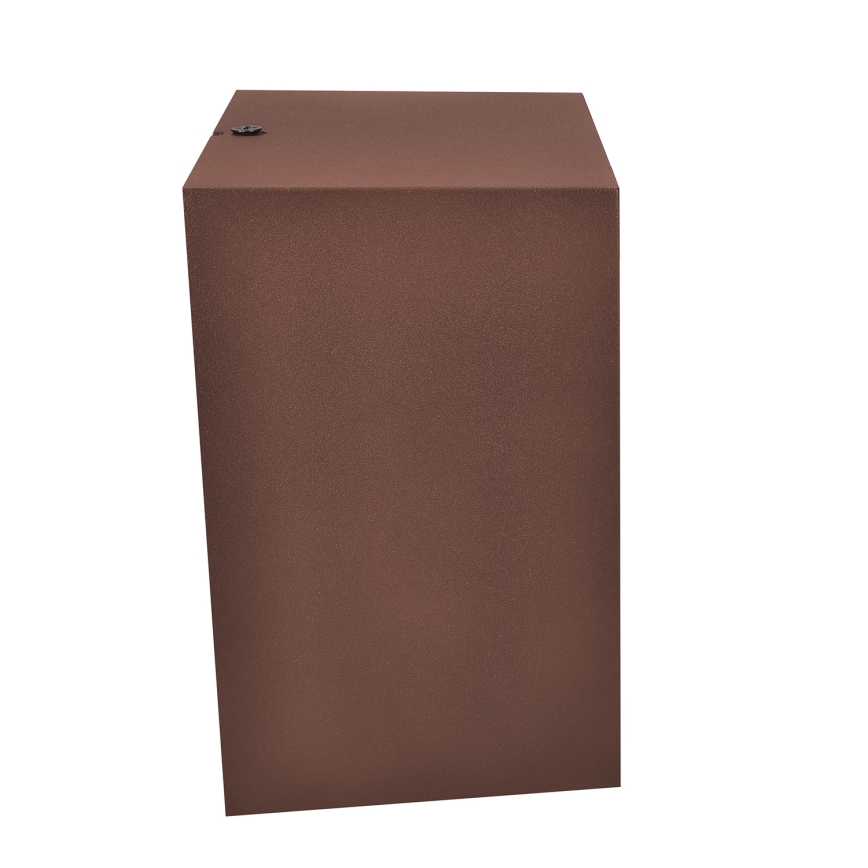 Brilagi - LED външно стенно осветително тяло TERNI LED/12W/230V кафяво IP44