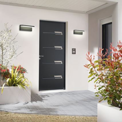 Brilagi - LED външно стенно осветително тяло TESSI LED/10W/230V антрацит IP54