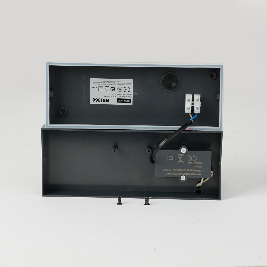 Brilagi - LED външно стенно осветително тяло TESSI LED/10W/230V антрацит IP54