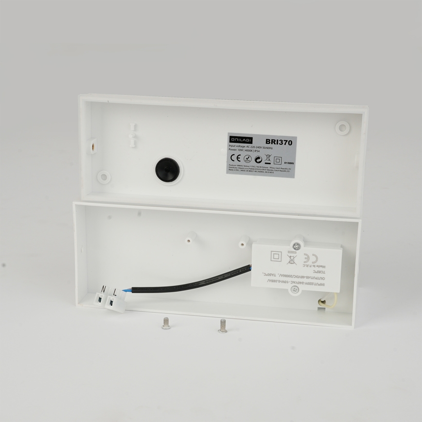 Brilagi - LED външно стенно осветително тяло TESSI LED/10W/230V бяло IP54