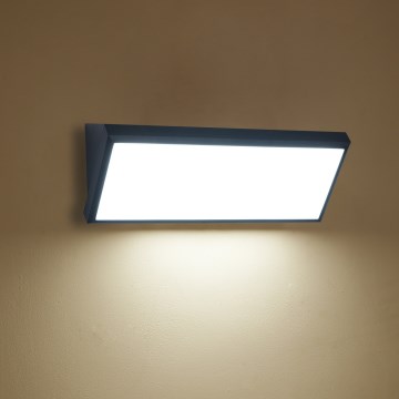 Brilagi - LED външно стенно осветително тяло TRIANGLE LED/42W/230V 45 см черно IP65