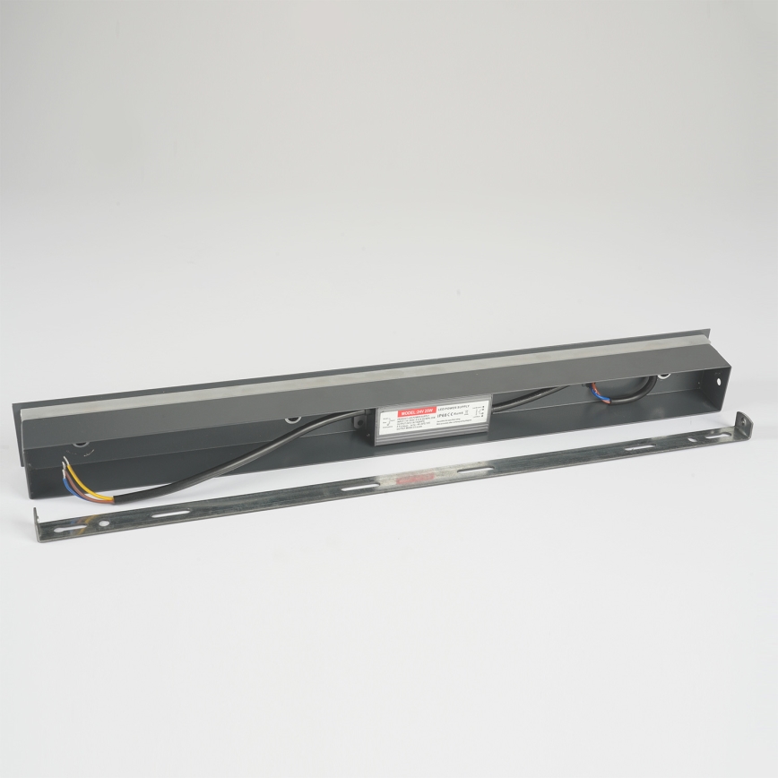 Brilagi - LED външно стенно осветително тяло LINEAR LED/8W/230V 4000K IP65 30 cm антрацит