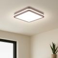 Brilagi - LED външно таванно осветително тяло BENE LED/24W/230V 26x26 cm кафяво IP54