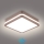Brilagi - LED външно таванно осветително тяло BENE със сензор, LED/18W/230V, 21,5x21,5 cm, кафяво, IP54
