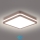 Brilagi - LED външно таванно осветително тяло BENE със сензор, LED/24W/230V, 26x26 cm, кафяво, IP54