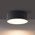 BRILAGI - LED Външно таванно осветително тяло FORIS LED/14W/230V Ø 12 см, черно, IP44