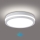 Brilagi - LED външно таванно осветително тяло със сензор BENE LED/24W/230V Ø 26 см бяло IP54