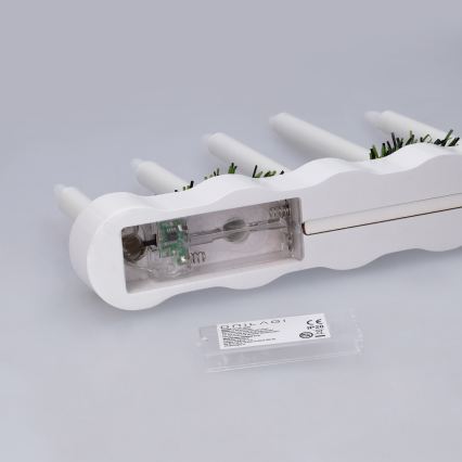BRILAGI - LED Коледен свещник 7xLED/2xAA бял