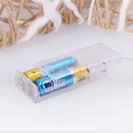 Brilagi - LED коледна декорация LED/2xAA 30x28 см звезда