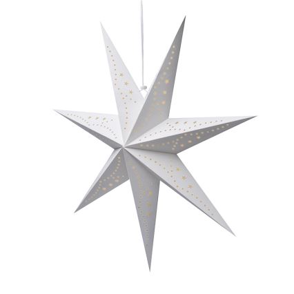 Brilagi - LED коледна декорация LED/2xAA 60 см звезда с топла бяла светлина