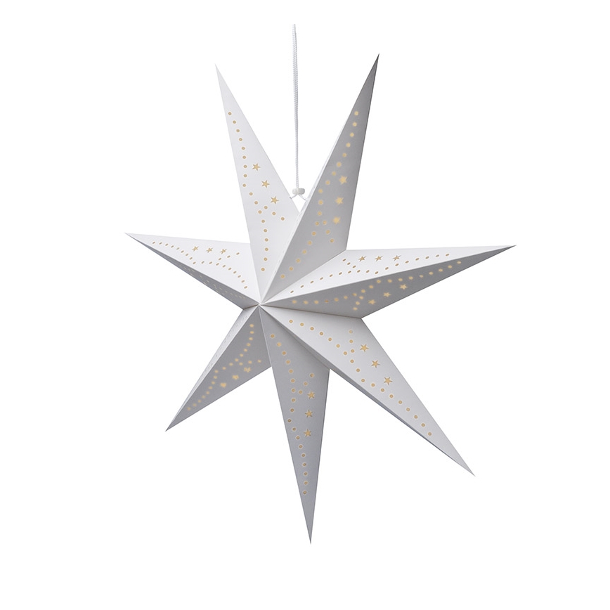 Brilagi - LED коледна декорация LED/2xAA 60 см звезда с топла бяла светлина