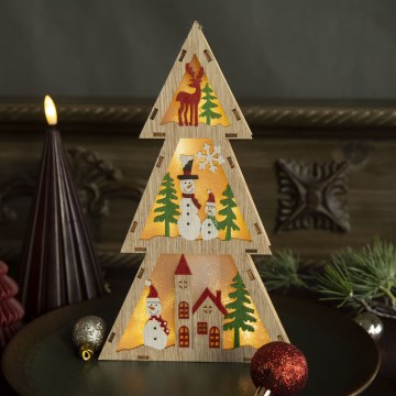 Brilagi - LED коледна декорация LED/2xAA елхичка