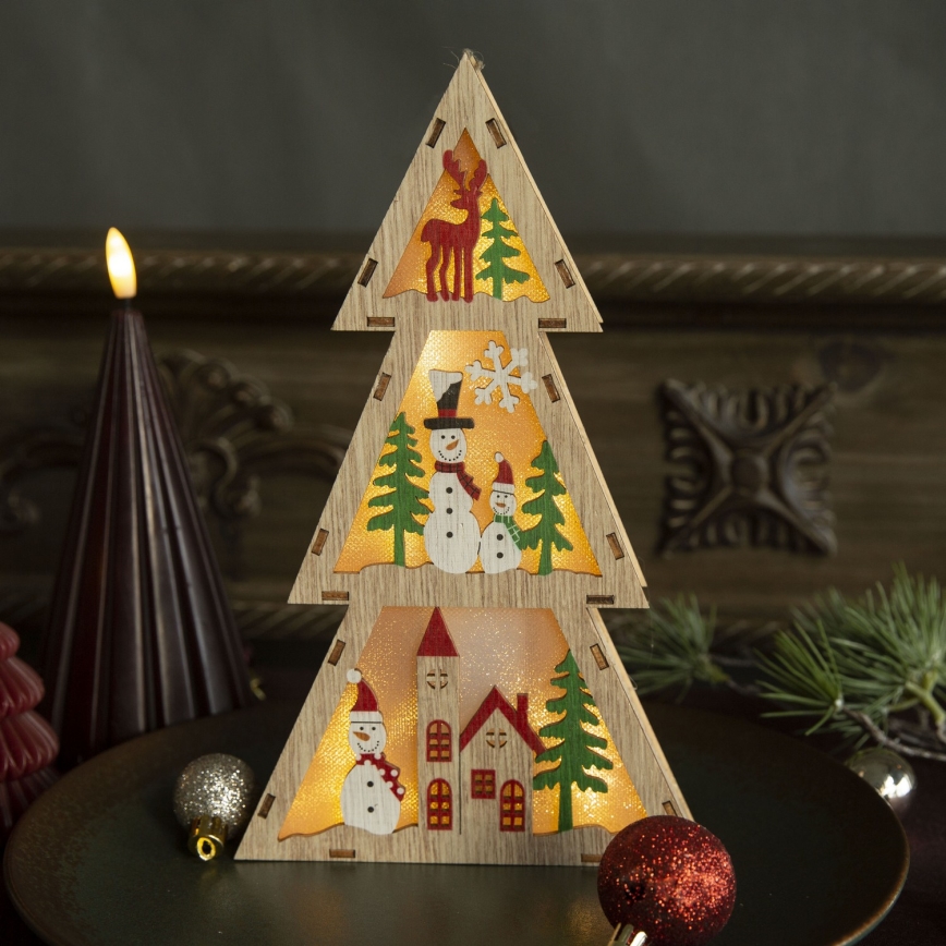 Brilagi - LED коледна декорация LED/2xAA елхичка