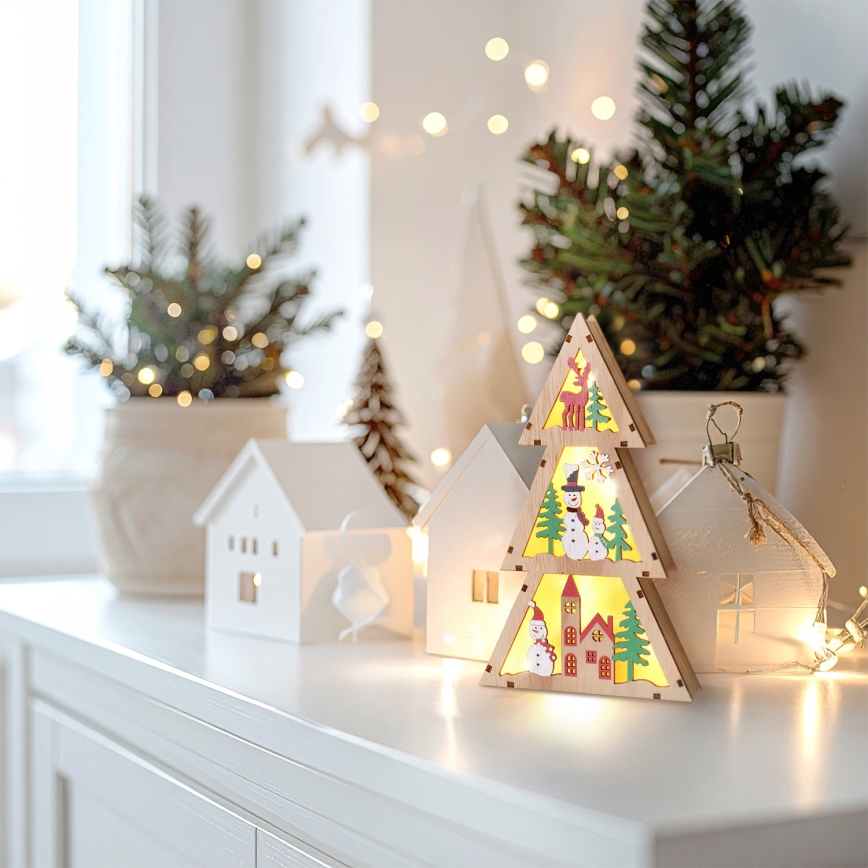 Brilagi - LED коледна декорация LED/2xAA елхичка