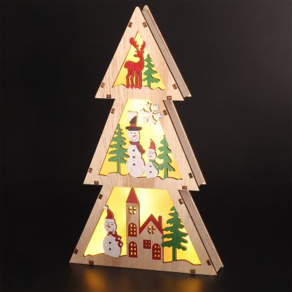 Brilagi - LED коледна декорация LED/2xAA елхичка