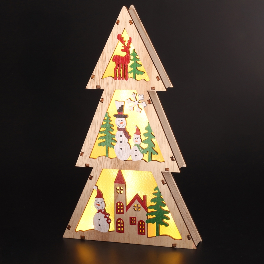 Brilagi - LED коледна декорация LED/2xAA елхичка